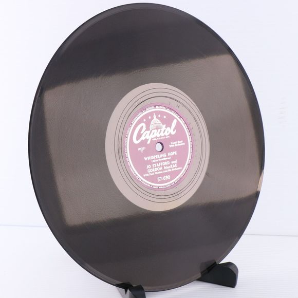 Jo Stafford, Gordon MacRae - Whispering Hope 1949 Polka 10" 78 rpm Record 57-690 - Picture 5 of 16